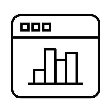 seo modern simgesinin vektör illüstrasyonu