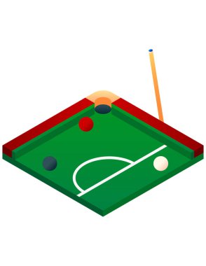 Spor için bir oyunun vektör illüstrasyonu