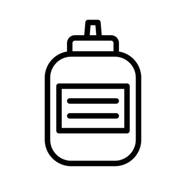 Seo çizgi simgesinin vektör illüstrasyonu