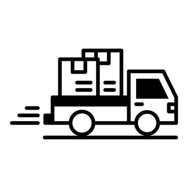 servis simgesi, vektör illüstrasyonu