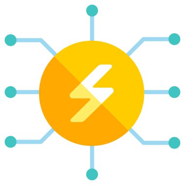 seo vektör simgesi. bicolor düz sembol, turuncu ve gri renkler, yuvarlak açılar, yeşil arkaplan