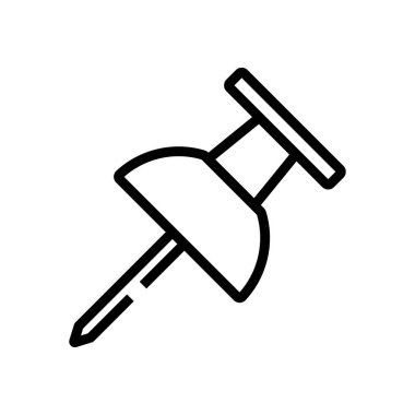 itme simgesi vektör illüstrasyonu