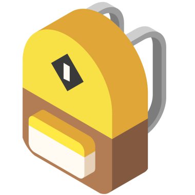 Küplü bir kutunun vektör illüstrasyonu