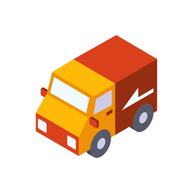 servis simgesi, vektör illüstrasyonu