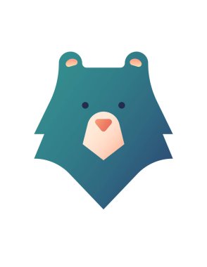 köpek, simge, vektör illüstrasyonu 