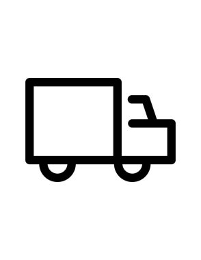 servis simgesi, vektör illüstrasyonu