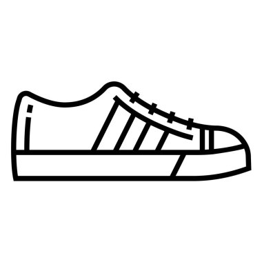 Web, mobil ve bilgi grafikleri için izole edilmiş tek satır simgesinin vektör çizimi.