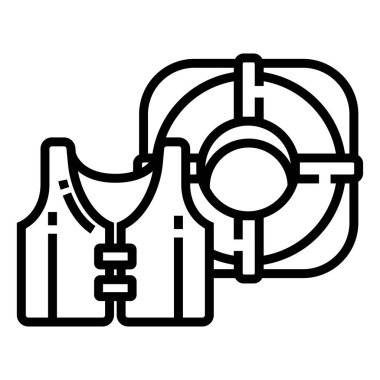 çizgi sanat vektörü simgeleri.