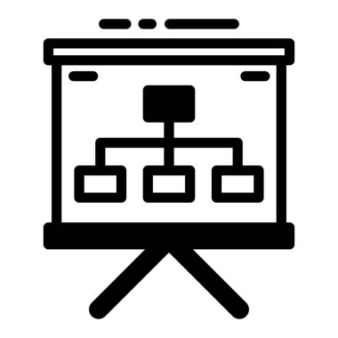 Bilim ve teknoloji çizgi vektör simgesi.