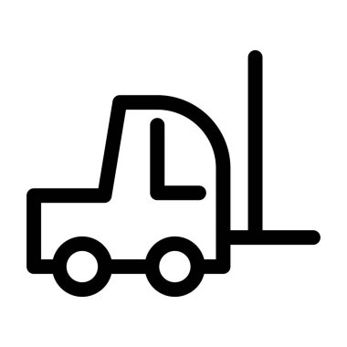 dağıtım hattı vektör simgesi