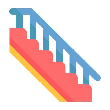 Bir insan ve bir adamın düz simgesi