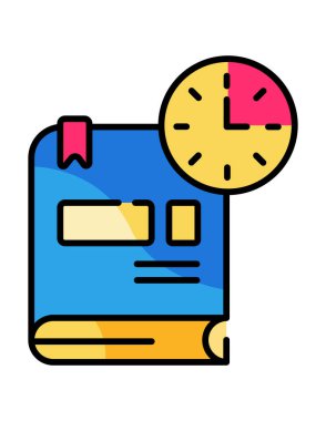 Kredi kartının karikatür simgesinin vektör çizimi