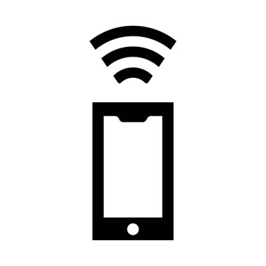 wifi sinyal ikonu vektör illüstrasyon tasarımı