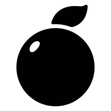 turuncu simge vektör illüstrasyonu 