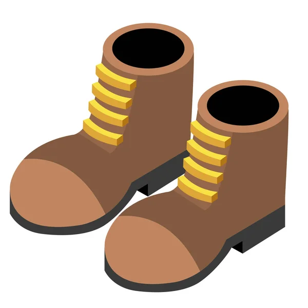 Vector Illustratie Van Een Paar Schoenen — Stockvector