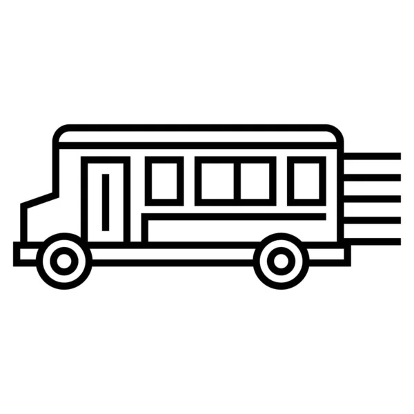 Transport Vehicle Flat Icon — Stock Vector