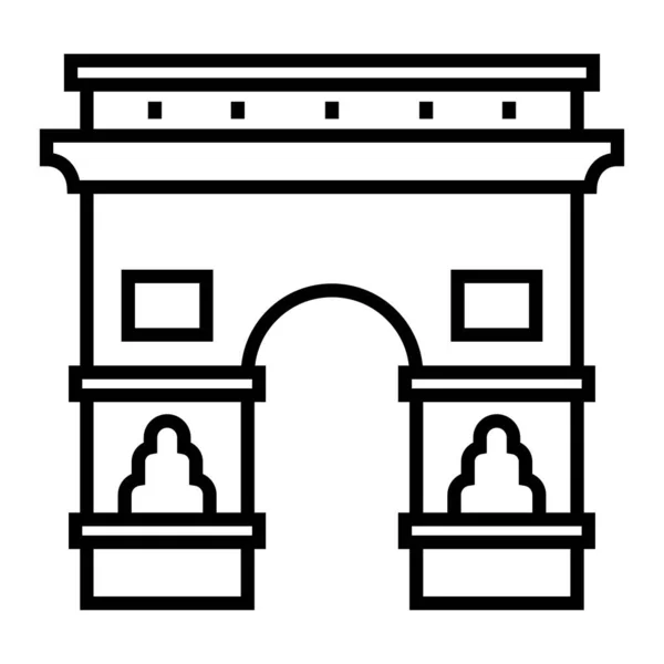 Ikona Portálu Vektorová Ilustrace — Stockový vektor