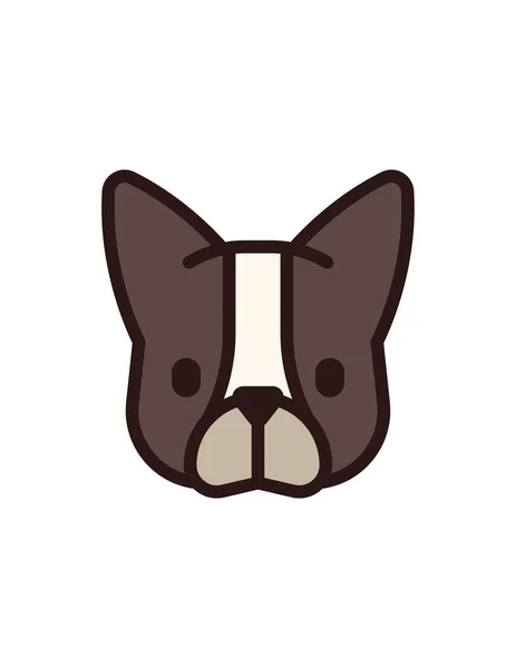 Hund Symbol Vektor Illustration — Stockvektor