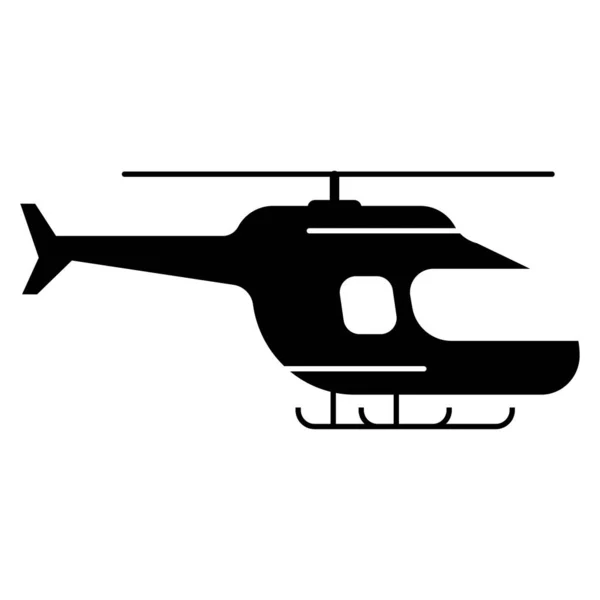 Vector Ilustración Helicóptero — Vector de stock