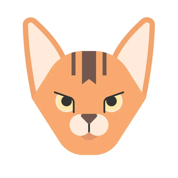 Angry Cat Face Vector Art, Icons, and Graphics for Free Download