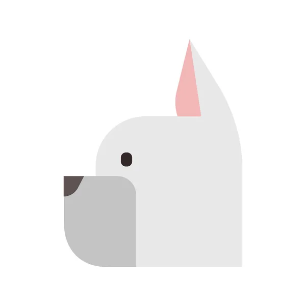 Perro Icono Plano Vector Ilustración — Vector de stock