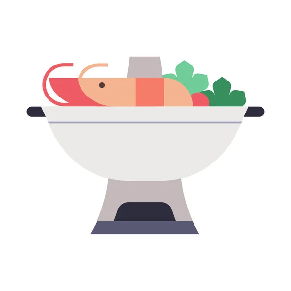 Comida Cozinha Ícone Vetor Ilustração Design Gráfico — Vetor de Stock