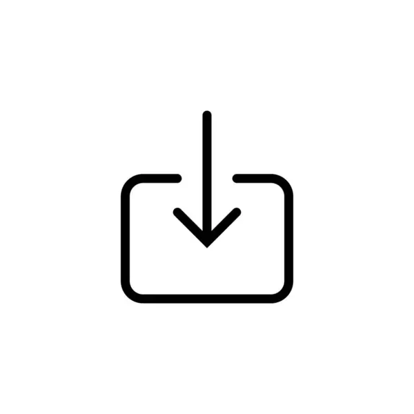 Icono Flecha Web Ilustración Vectorial — Vector de stock