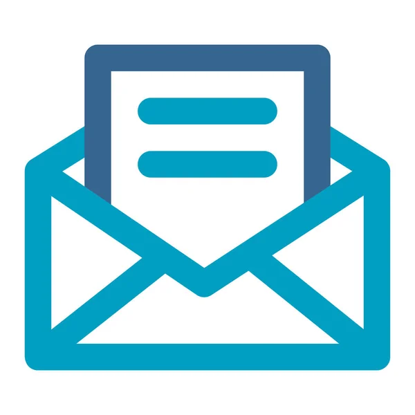 Ícone Vetor Envelope Mail — Vetor de Stock