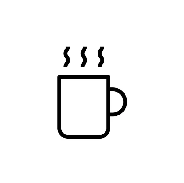 Icône Café Illustration Vectorielle — Image vectorielle