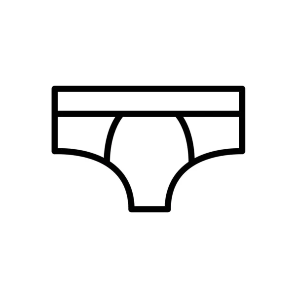 Shorts Symbol Vektor Illustration — Stockvektor
