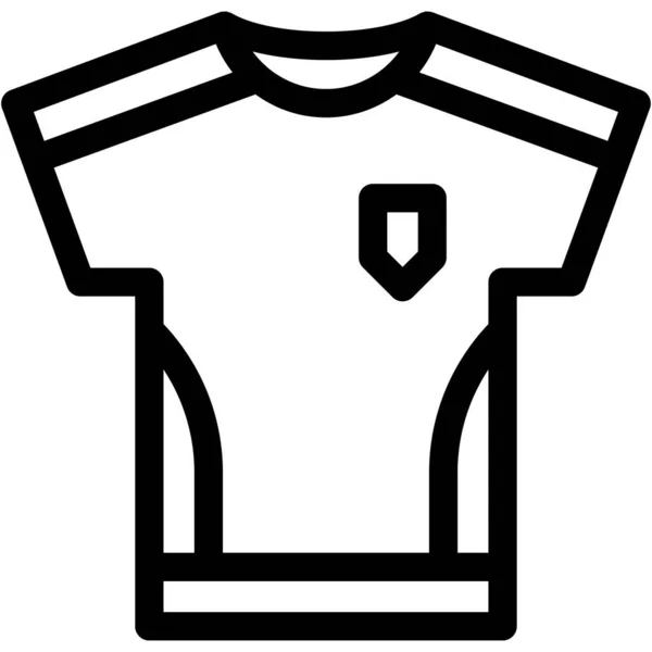 Icono Fútbol Ilustración Vectorial — Vector de stock