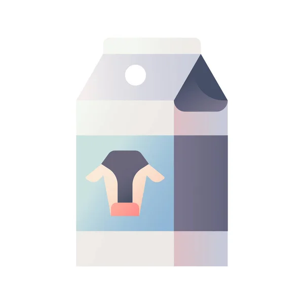 Milk Icon Vector Illustration — Stock Vector