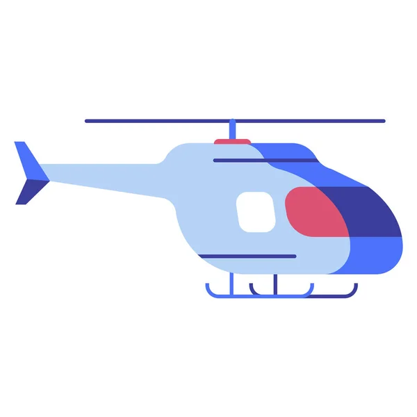 Helikopter Websymbol Vektorillustration — Stockvektor