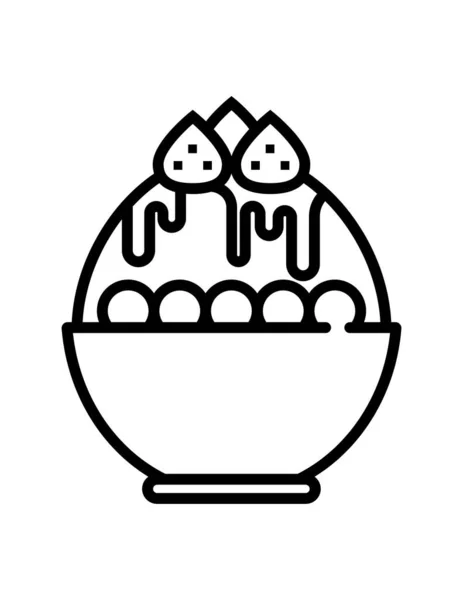Uovo Pasqua Icona Vettoriale Illustrazione Grafica Design — Vettoriale Stock