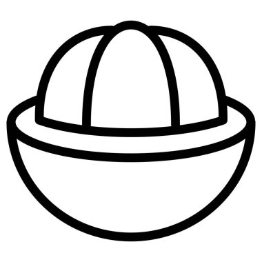 Mangosteen meyvesinin vektör çizimi