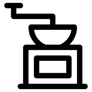 kahve ikonu vektör illüstrasyonu 