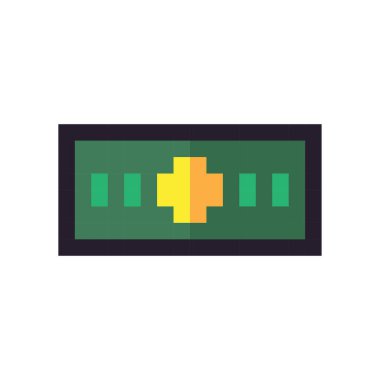 Beyaz arkaplanda tıbbi simge