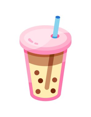 Bir fincan kahvenin vektör çizimi