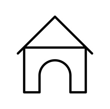 ev simgesi vektör illüstrasyonu