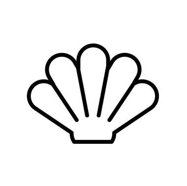 Kabuğun vektör illüstrasyonu