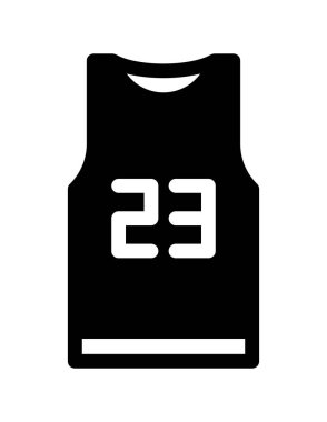 Basketbol, ikon, vektör illüstrasyonu 