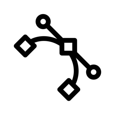 Bağlantı web simgesi. Vektör illüstrasyonu 