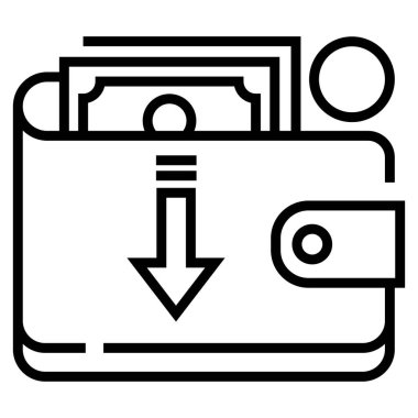 iş, simge, vektör illüstrasyonu 