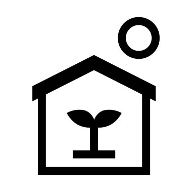 ev simgesi vektör illüstrasyonu