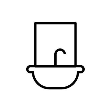 Ağ simgesi. vektör illüstrasyonu 