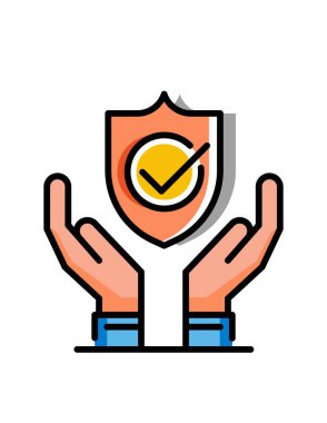 iş web simgesi. Vektör illüstrasyonu 