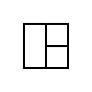 pencere, simge, vektör illüstrasyonu 