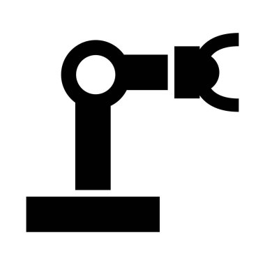 Robot simgesinin vektör illüstrasyonu