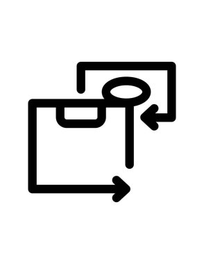 seo modern simgesinin vektör illüstrasyonu