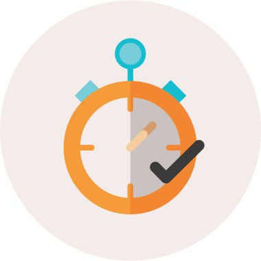 zaman yönetimi vektör simgesi